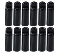 Caoutchouc Couvercles de Robinet à Bière, Noir, Lot de 12 | Protection pour Becs et Robinets de Bière, Fixation Sûre, Usage Bar, Caps Qui Tiennent sans Glisser