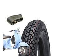 CAOUTCHOUC COUVERTURE 3.50-10 + CHAMBRE POUR VESPA 125 150 200 PX ARCOBALENO Pneu DEESTONE 51J D795 4PR E4