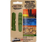 Caoutchouc de frein Kool-Stop Road Dura R4 vert adapté aux patins de frein...