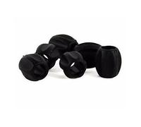 CAOUTCHOUC DE PROTECTION DE CADRE JAGWIRE NOIR (6 UNITÉS) - CHA095 -
