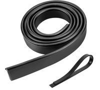 Caoutchouc de Raclette, 1pcs Remplacement Caoutchouc Raclette Vitre, Accessoire de Nettoyage pour Essuie-Glace, Silicone, 105 cm / 41,3 Pouces Noir