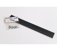 Caoutchouc de rechange 40 cm pour racleur PROLINE avec boulons + écrous M6, tous en caoutchouc naturel