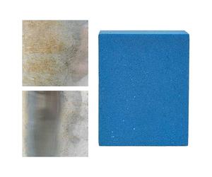 Caoutchouc de réglage de snowboard - Outil de meulage anti-taches, composant de polissage manuel doux, code couleur 600 bleu 1005 gris + construction légère, composé polymère résistant - pour skieurs