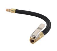 Caoutchouc de Remplissage de Pression de Pneu, Tube D'extension de Tuyau de Gonflage de Pneu Adaptateur de Mandrin de Gonflage Rapide de Pompe à Pneu pour Voiture Moto Vélo avec Valve Américaine