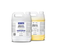 Caoutchouc de Silicone Liquide 1:1 pour Moulage R Pro 30, Non Toxique, pour moules durs et Compatible avec Les résines, la Cire, Le plâtre et d'autres matériaux (10 kg)