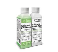 Caoutchouc de Silicone Rapide 1:1 R Pro Fast, idéal pour des moules Rapides et de qualité, Compatible avec Les résines, la Cire, Le plâtre et d'autres matériaux (500 GR)