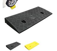 Caoutchouc De Trottoir, Rampe De Seuil pour Marche Hauteur 5-13 Cm, Rampe De Bordure pour Trottoirs, Voitures, Camions, Accès, Vélos, Motos, Chiens, Fauteuils Roulants Options bicolores et five taille