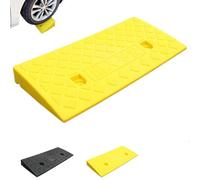 Caoutchouc De Trottoir, Rampe De Seuil pour Marche Hauteur 5-13 Cm, Rampe De Bordure pour Trottoirs, Voitures, Camions, Accès, Vélos, Motos, Chiens, Fauteuils Roulants Options bicolores et five taille