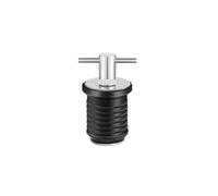Caoutchouc Drain Snap Tight Flip Style Hull Vivier Bilge Tableau arrière Paroi Accessoires de bateau marin(Stainless steel 25mm)