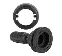 Caoutchouc du Rétro Intérieur, V Bouton De Retroviseur,Bouton Rétroviseur,Poignée De Réglage du Rétroviseur De Voiture,Bouton De Miroir De Porte De Voiture,Bouton De Rétroviseur De