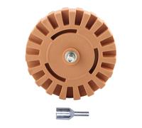 Caoutchouc Gomme Roue Adhésif Pinstripe Retrait Outil Peinture Chrome Fenêtres Surfaces Métalliques