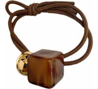 Caoutchouc inca avec ornement de cube et de boule, 1 U