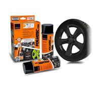 Caoutchouc liquide pour voitures Foliatec 2060 Noir mat Noir 400 ml [2 pcs]