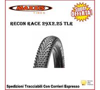 Pneu vtt maxxis rekon race 29 tubeless ready dual exo protection 120tpi 2 25
