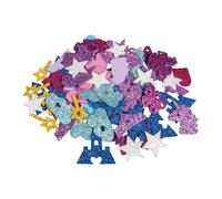 Rayher 30230000 Caoutchouc mousse Fable Mix Paillettes