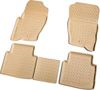 Caoutchouc Paillassons Pour Range Rover Sport I L320, Ls 2005-2013 Beige Avec