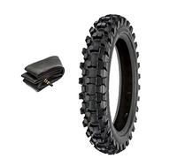 Caoutchouc Pneu Pneu + chambre moto Mini Cross 3.00 - 12 tassellato percuté Minicross