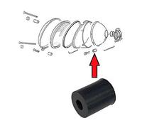 Caoutchouc pour montage de vis de réglage de phare pour VOLKSWAGEN Combi Split Brazil (1957-1975)