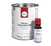 Caoutchouc Silicone, Hb Avec Durcisseur, 1,0 Kg, 20 Ml Durcisseur