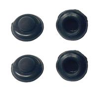 Caoutchouc support grille - Whirlpool - c00382262 - 4 pièces - Noir