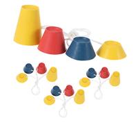 Caoutchouc Tee Golf 16 en Pièces de Entraînement Intérieur Extérieur | Base Stable, Usage Facile, Améliore Précision et Distance, Lot Pratique pour Pratique Quotidienne