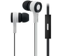 Caoutchouté Écouteurs Stéréo Avec Mains Libres, Noir/Blanc - Av : Link