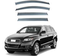 CaoYH Deflecteurs d'air pour Audi Q7 MK1-4L 2006 2007-2015 Déflecteurs Vent deflecteur Déflecteurs de Vent Pluie d'air Anti-buée Pare-Pluie