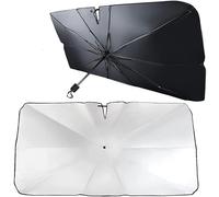 CaoYH Parapluie Pare-Soleil de Voiture pour Ford B-Max C-Max S-Max KA Edge Mustang Explorer Pliable Protection UV et Isolation Thermique Solaire Rotative à 360°