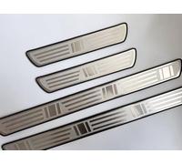 CaoYH Seuil de Porte de Voiture pour Audi A1 GB 2019-2024 2025 Auto en Acier Inoxydable Protecteur Door Sill Contre Les Rayures Protection