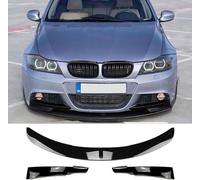 CaoYH Spoiler Avant Voiture Pare Choc Avant Lame Convient pour BMW 3 Series E90 E91 LCI M Sport 2009-2012 Pare-Chocs De Voiture Spoiler Séparateur Kit Accessoire