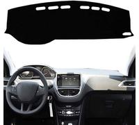 CaoYH Voiture Tapis Tableau Bord pour Peugeot 2008 2013 2014 2015 2016 2017 2018 Tableau Couverture Protection Solaire Antidérapante Pare Soleil Anti Dérapants