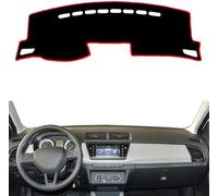 CaoYH Voiture Tapis Tableau Bord pour Skoda Fabia 2015 2016 2017 2018 2019 Tableau Couverture Protection Solaire Antidérapante Pare Soleil Anti Dérapants