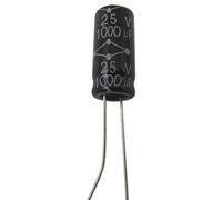 Cap, 2200µF, 25V, 20%, condensateurs électrolytiques en aluminium au plomb, Qté X 1 | MCGPR25V228M13X26
