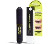 Cap-3ina Makeup - The Every Single Day Mascara (Mini) - Mascara Noir Effet D'allongement Et De Mise En Forme - Avec Brosse Sablier - Taille De Voyage - Pour Les Yeux Sensibles - Vegan - Cruelty Free