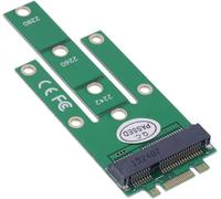 CAP-Adaptateur de convertisseur PCBA pour disque dur Mini PCIe mSATA SSD vers M.2 NGFF PCI-E