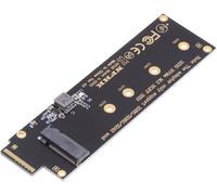 CAP-Adaptateur de Support hôte NVMe NGFF M-Key 4X vers PCI-E Ruler 1U GEN-Z EDSFF Short SSD E1.S