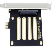 CAP-Adaptateur hôte PCI-E 4.0 X1 vers U.2/U.3 SFF-8639 pour SSD PM1735 NVMe PCIe