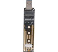 CAP-Adaptateur M.2 NVME SSD vers USB, Câble de Connexion M2 NVME Ext, pour Série 970 Série 960 Crucial NVME SSD Prend en Les Protocoles PCIE SSD M.2 NVME