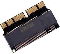 CAP-Adaptateur M.2 NVMe to 12+16pin SSD pour Macbook Air/Pro Retina 2013-2017, M.2 NVME/AHCI SSD Convertir Le Connecteur pour A1465 A1466 A1398 A1502