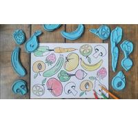 Cap Adrénaline Atelier Créatif pour enfant à domicile (illustration, fabrication de carnet, jeux d'impression tampon)