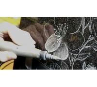 Cap Adrénaline Ateliers de gravure - Lithogravure, gratté et pointillisme sur pierre près de Chartres