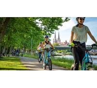 Cap Adrénaline Balade guidée en trottinette électrique au bord de la Nive et dégustation de tapas à Bayonne