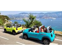 Cap Adrénaline Balade sur la Côte d'Azur en cabriolet électrique de Nice à Monaco