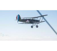 Cap Adrénaline Baptême de l'air en avion biplan en Stampe SV4-RS avec pilotage accompagné près de Dijon