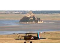 Cap Adrénaline Baptême de l'air en avion biplan Stampe SV4-RS près de Saint Malo