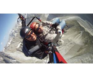 Cap Adrénaline Baptême en Parapente dans le ciel de Chamonix au départ de Planpraz
