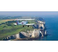 Cap Adrénaline Baptême en ULM biplan au départ du Havre vers Étretat