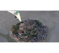 Cap Adrénaline Baptême en ULM Pendulaire au dessus du Mont-Saint-Michel