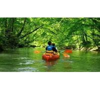 Cap Adrénaline Canoë biplace en eau vive à Sorde-l'Abbaye dans les Landes