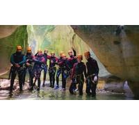Cap Adrénaline Canyoning au canyon du Groin au nord du lac du Bourget